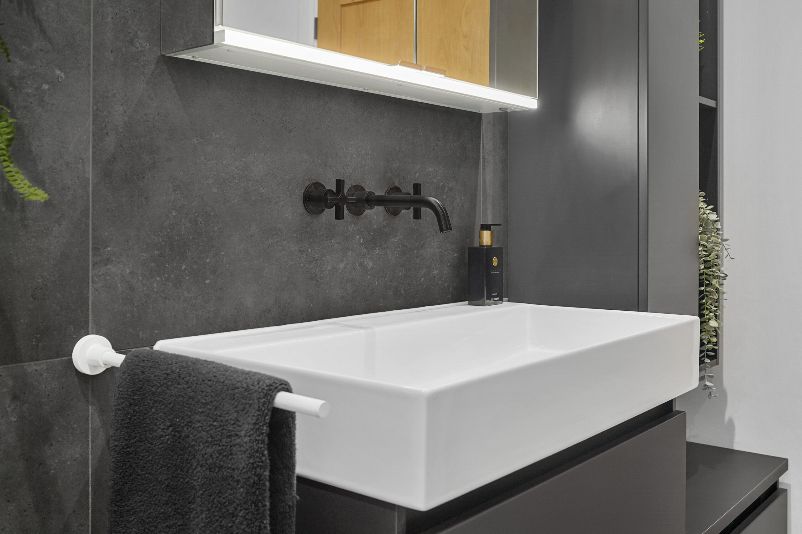 Authentic Dezign Studio photograph from the completed Loughton Bathroom project.
