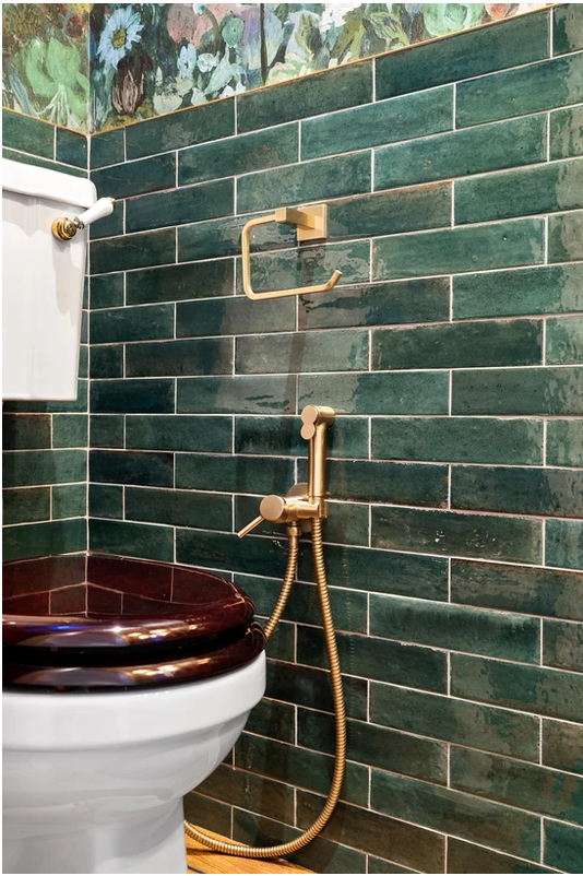 Authentic Dezign Studio photograph from the completed Ilford Cloakroom project.