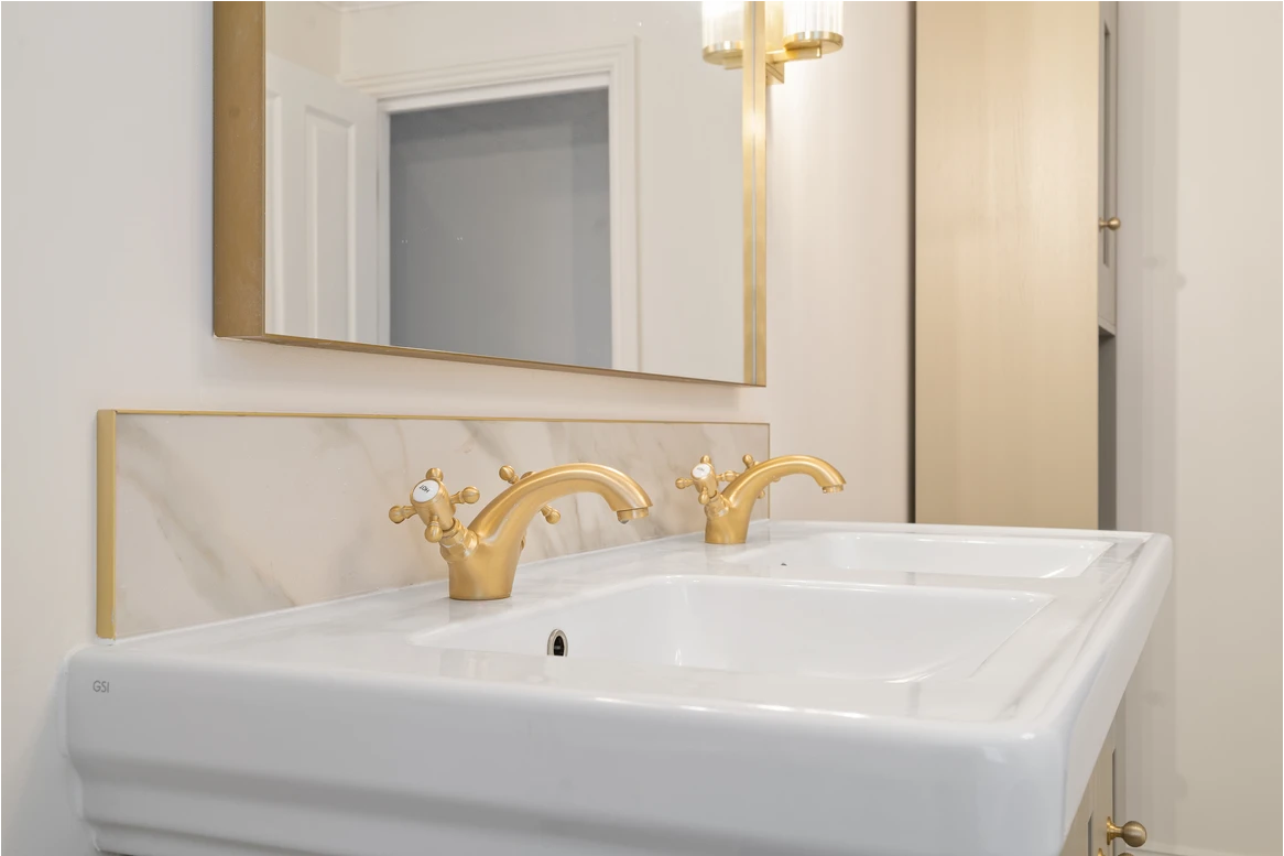 Authentic Dezign Studio photograph from the completed Leytonstone Traditional Family Bathroom project.