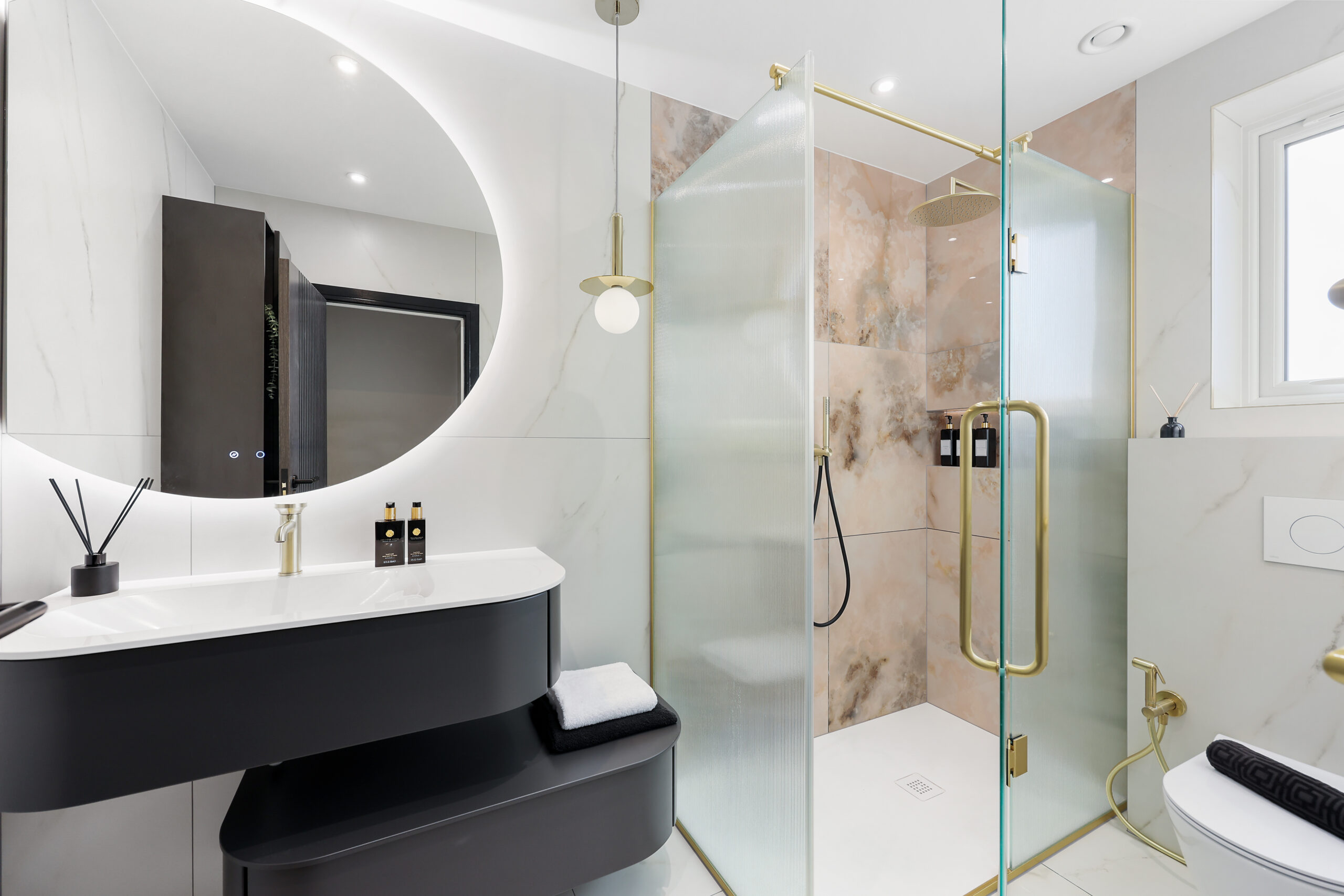 Authentic Dezign Studio photograph from the completed Ilford Family Bathroom project.