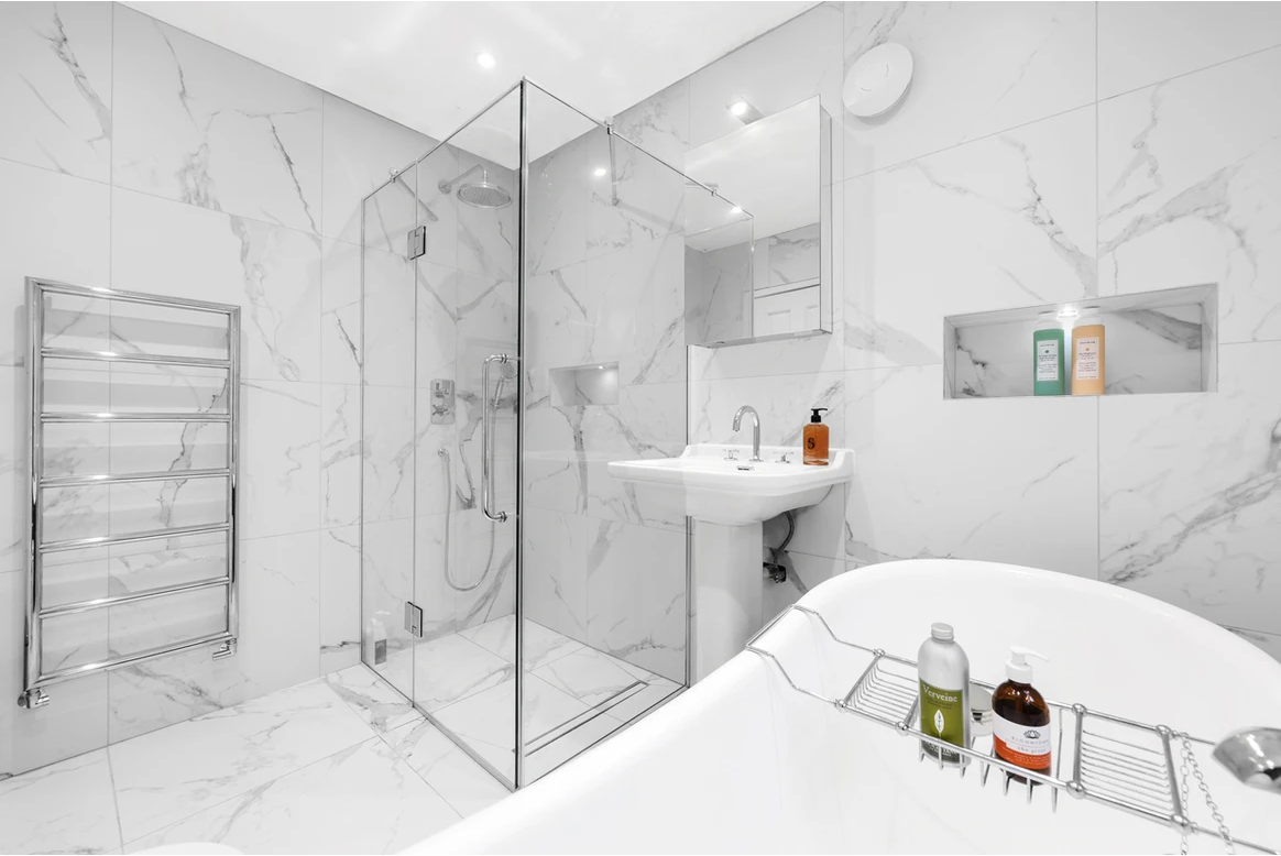 Authentic Dezign Studio photograph from the completed Ilford Principal Bathroom project.