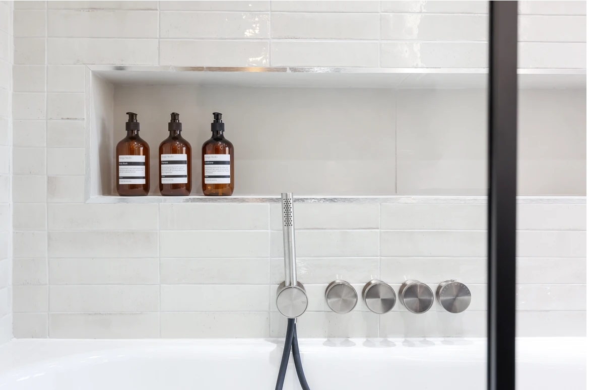 Authentic Dezign Studio photograph from the completed Chigwell Principal Bathroom project.