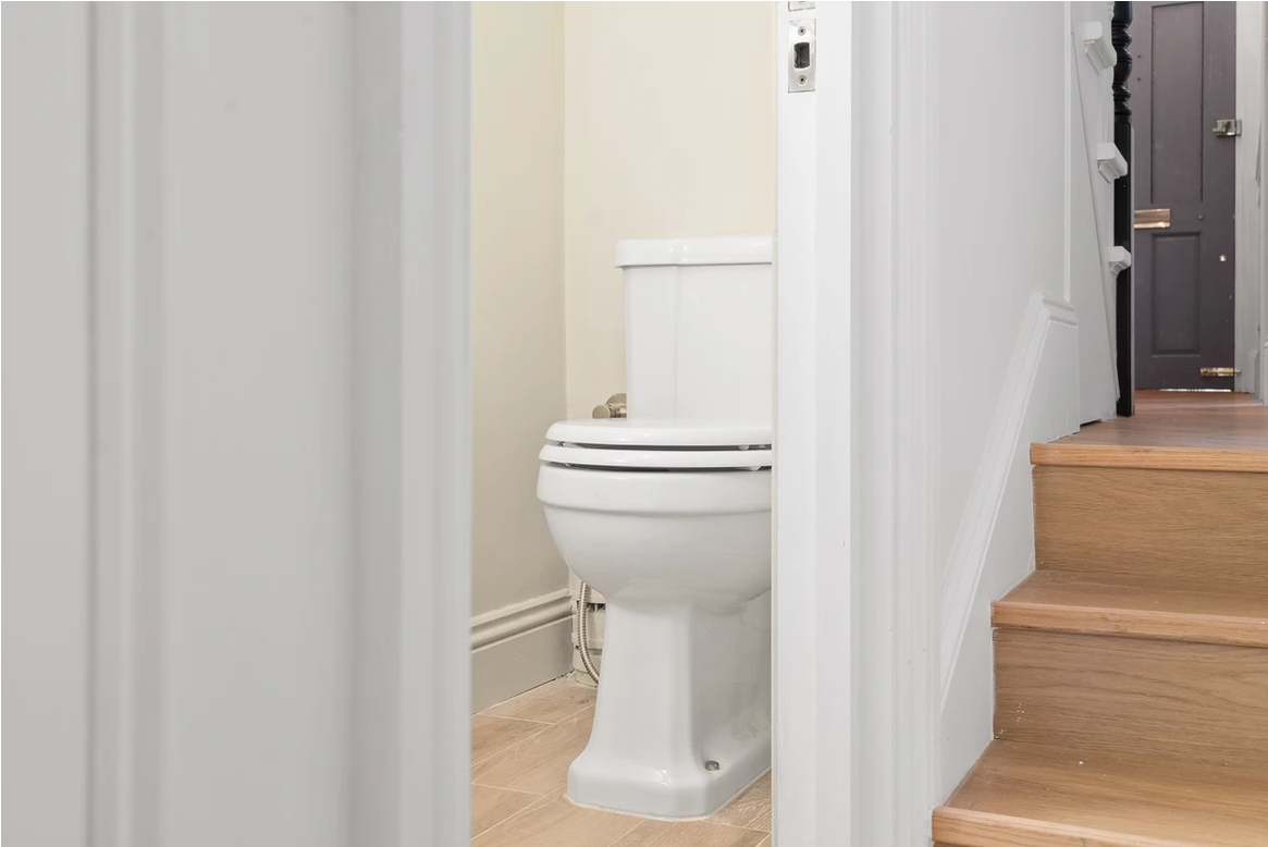 Authentic Dezign Studio photograph from the completed Leytonstone Cloakroom project.