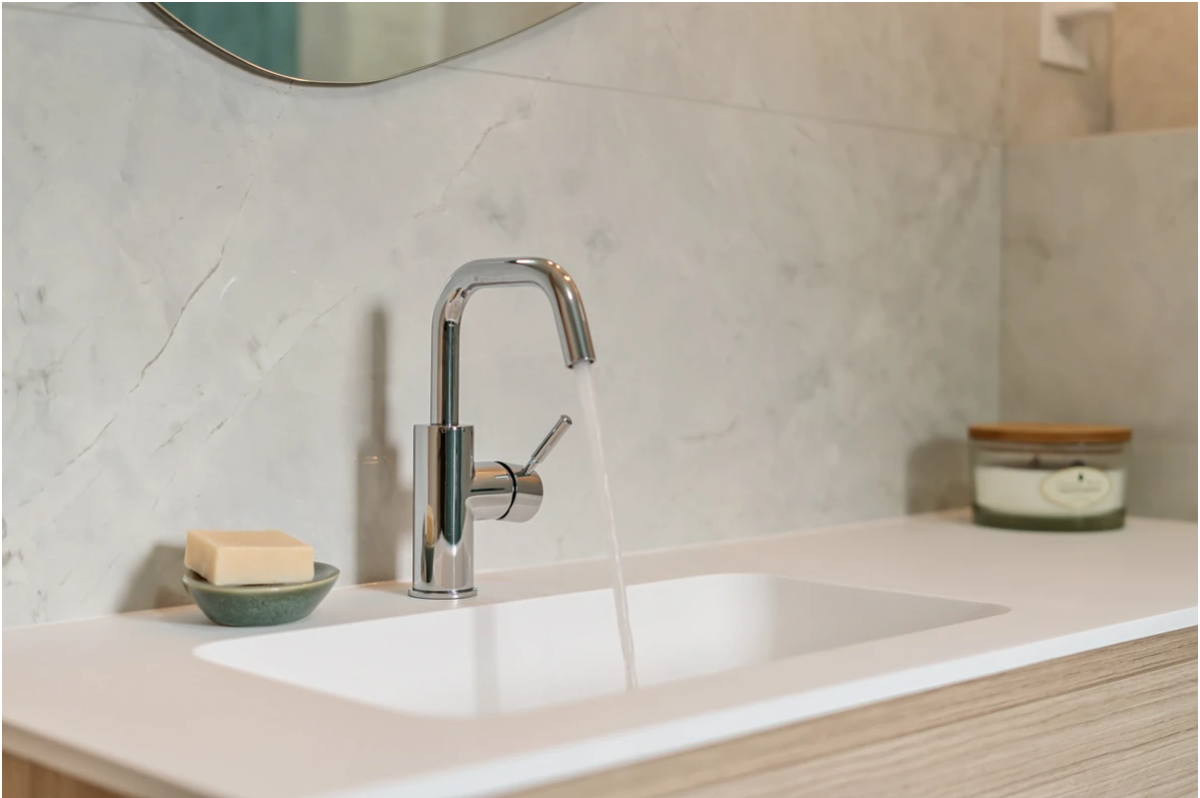 Authentic Dezign Studio photograph from the completed Beaconsfield Bathroom project.