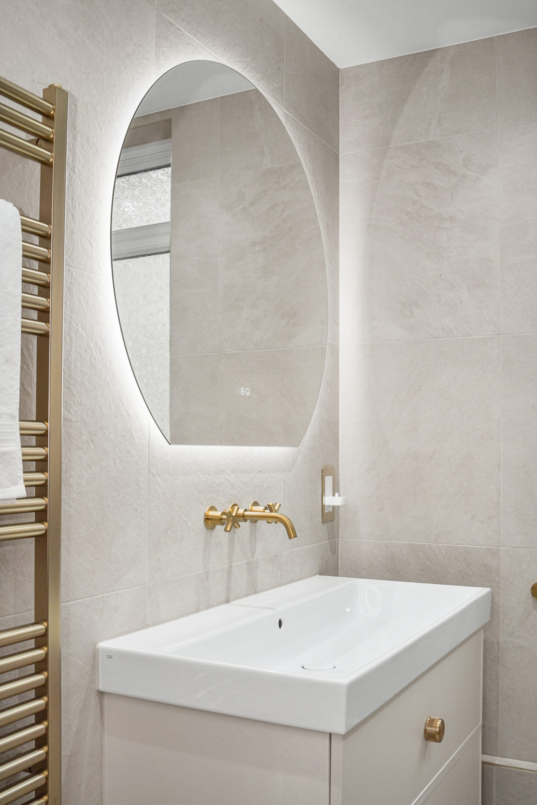 Authentic Dezign Studio photograph from the completed Wanstead Shower Room project.