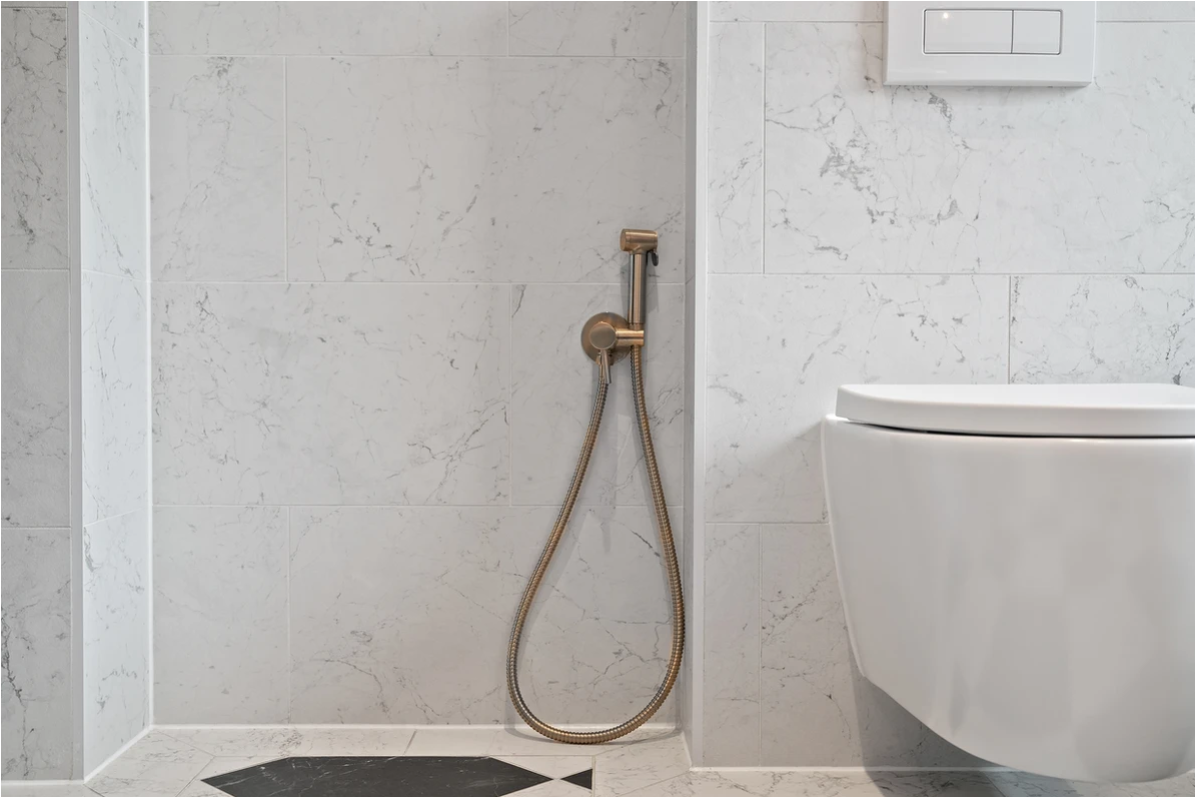 Authentic Dezign Studio photograph from the completed Ilford Boutique Bathroom project.