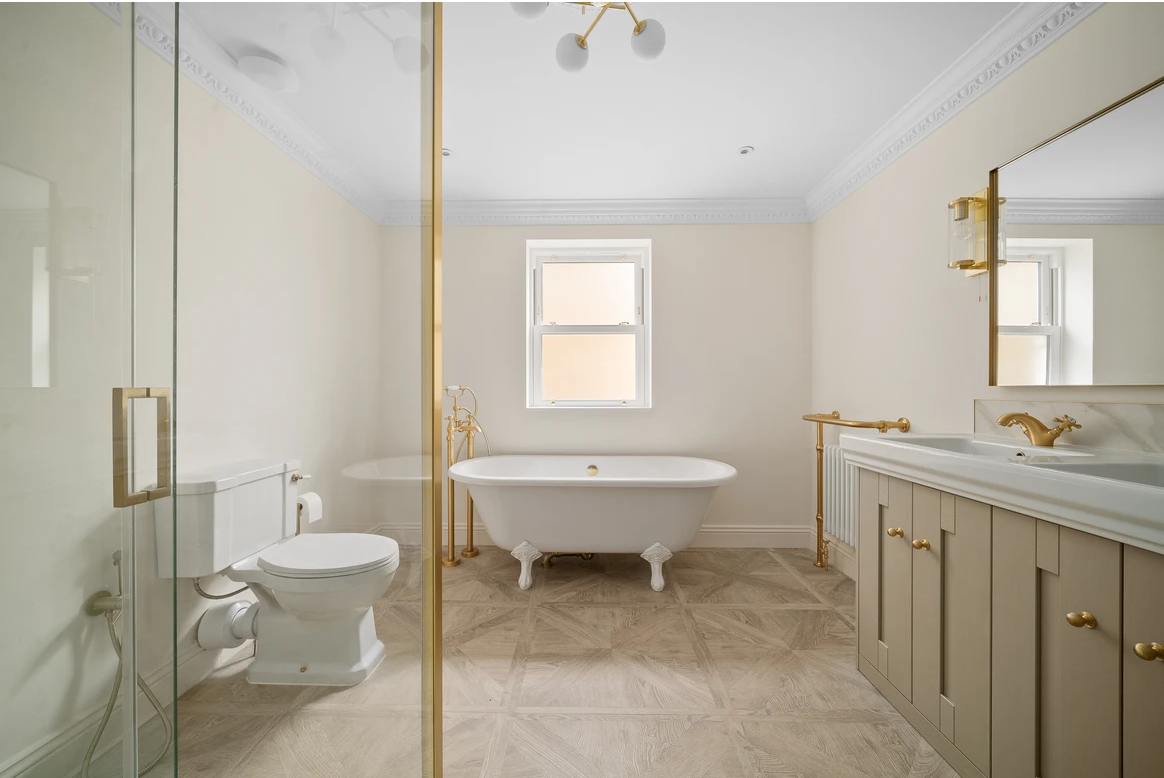 Authentic Dezign Studio photograph from the completed Leytonstone Traditional Family Bathroom project.