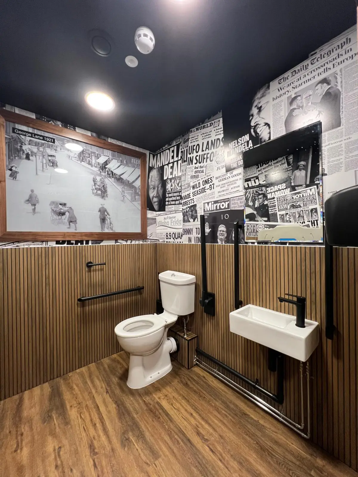 Authentic Dezign Studio photograph from the completed Woodford Luxury Bathroom project.