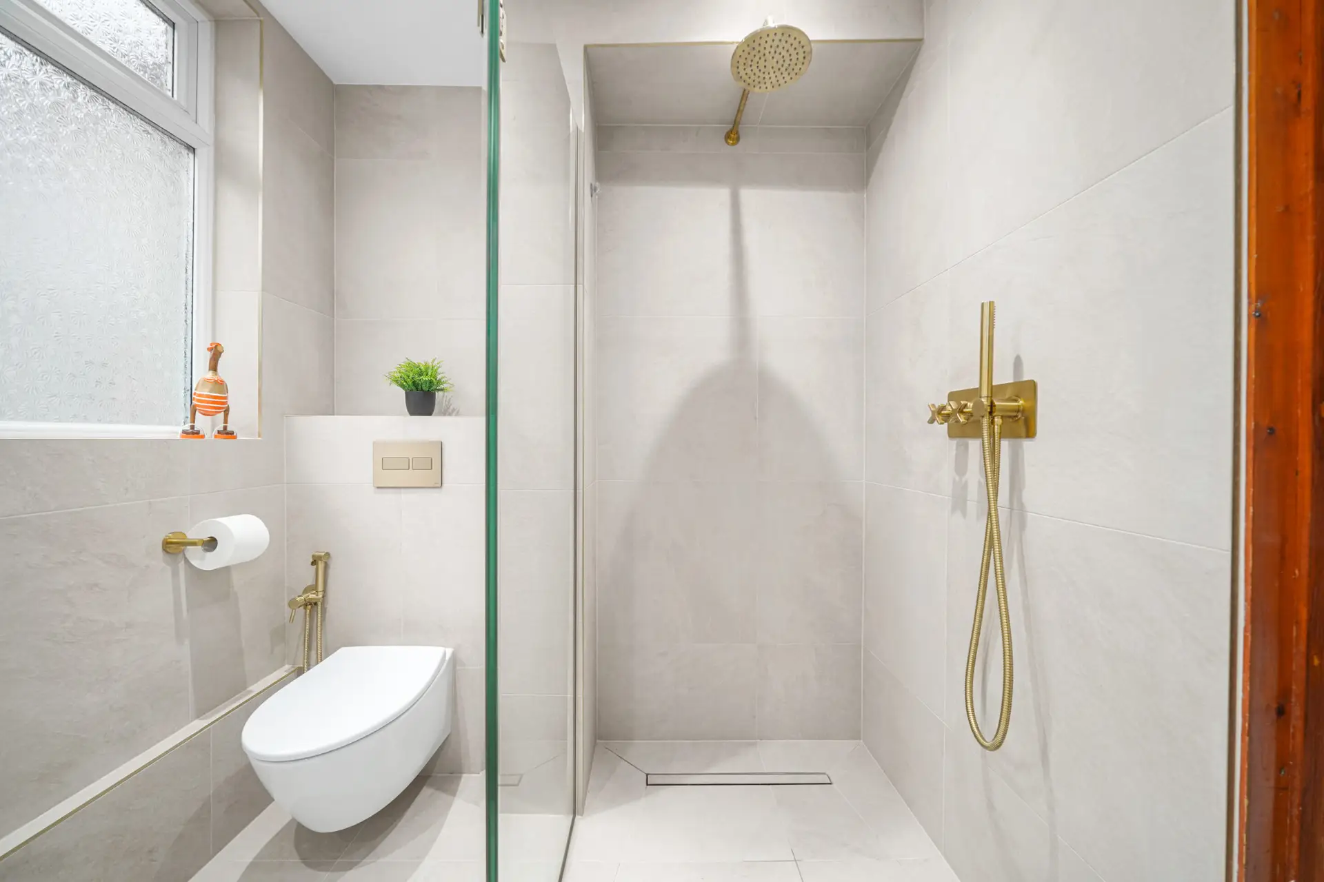 Authentic Dezign Studio photograph from the completed Wanstead Shower Room project.