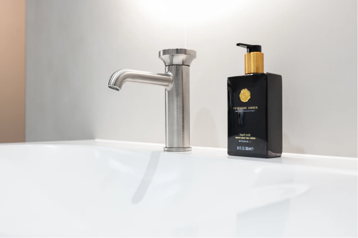 Authentic Dezign Studio photograph from the completed Chigwell Principal Bathroom project.