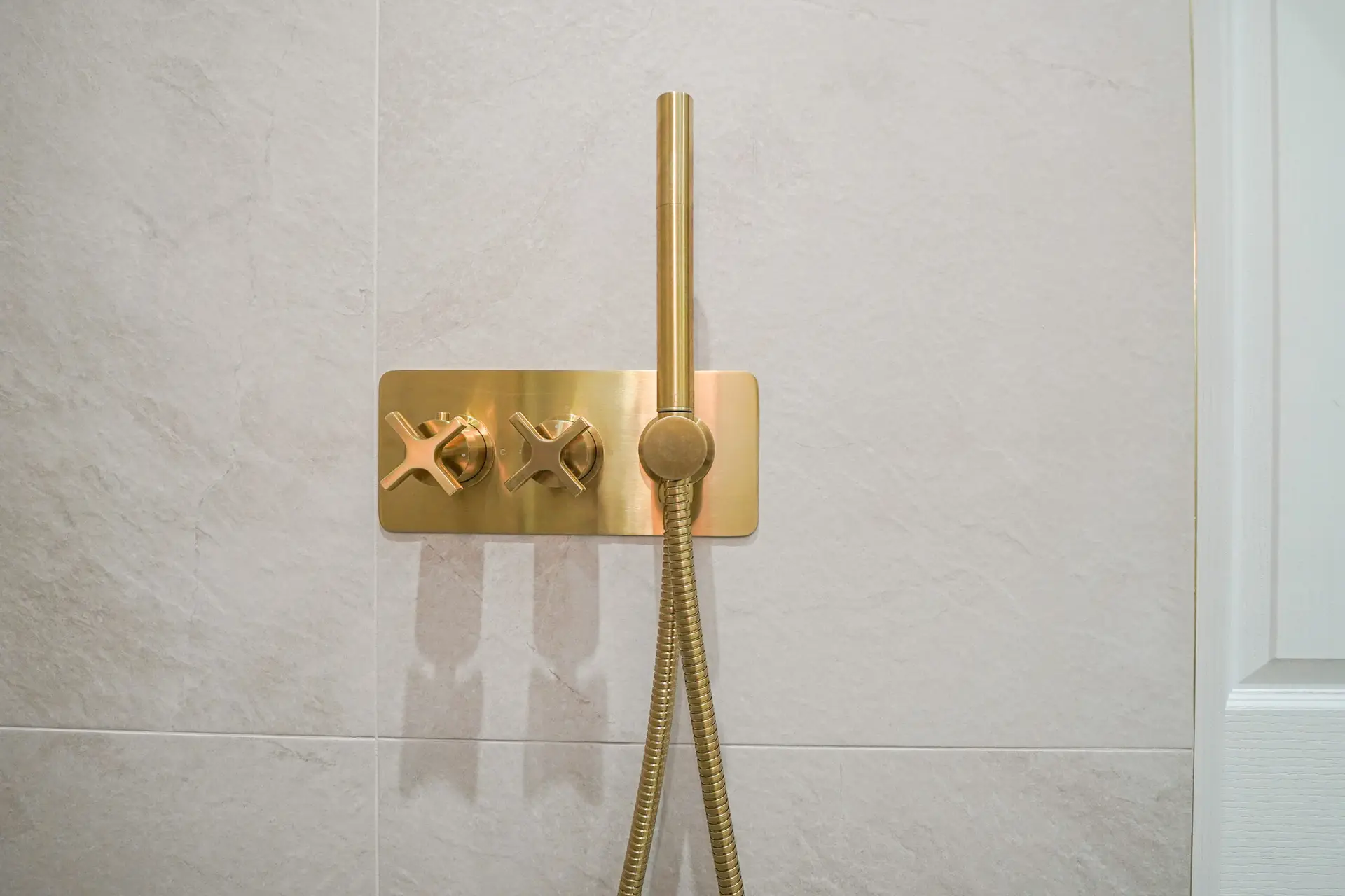 Authentic Dezign Studio photograph from the completed Wanstead Shower Room project.