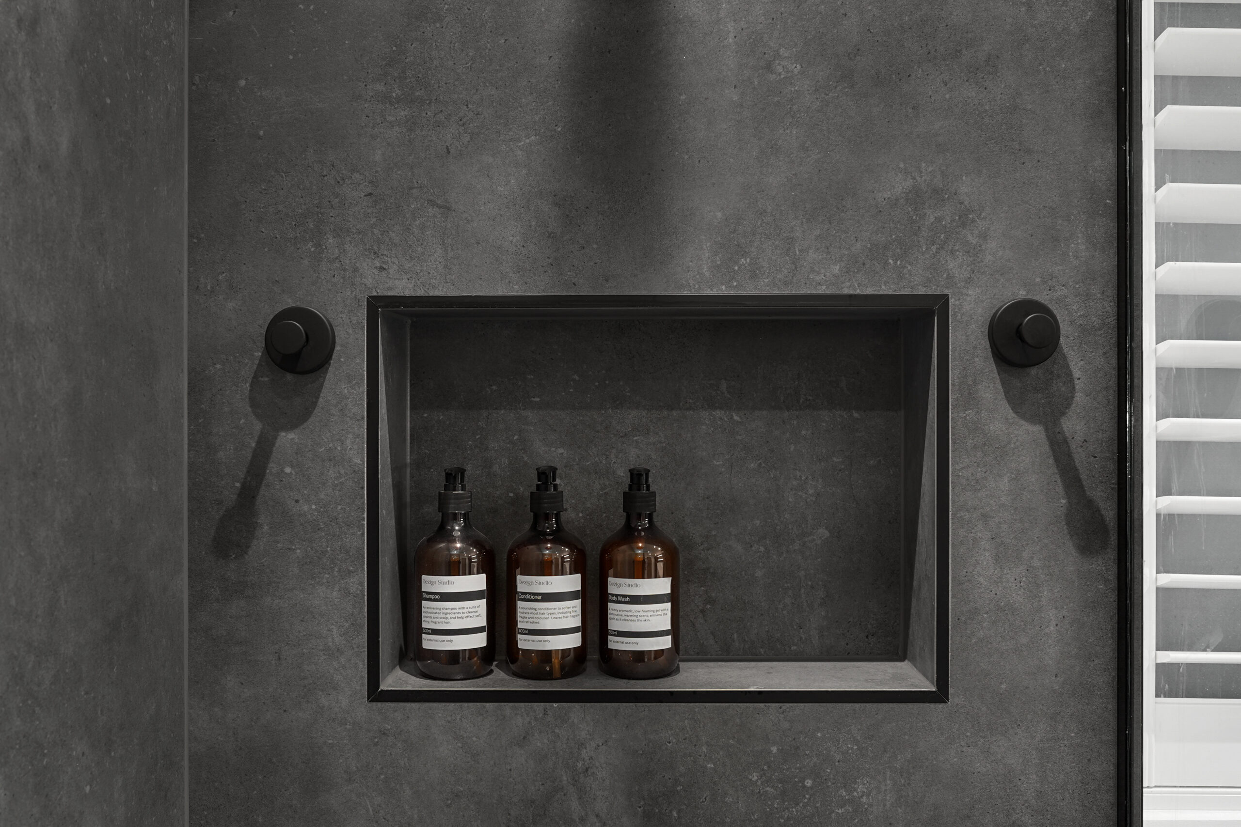 Authentic Dezign Studio photograph from the completed Loughton Bathroom project.