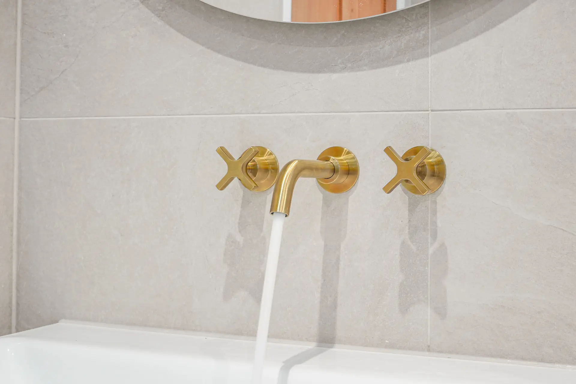 Authentic Dezign Studio photograph from the completed Wanstead Family Bathroom project.